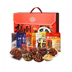云上布拉 牛肉零食礼包 搞到着非遗零食开运组1002g  6977508700654