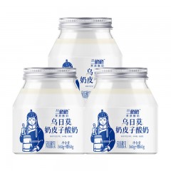兰格格乌日莫奶皮子酸奶620g*3(网销)