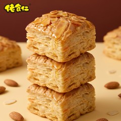 佬食仁扁桃仁千层酥160g 6972886554226