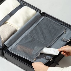 外交官商务密码箱TSA锁登机箱出差行李箱DS-13101 20英寸 可登机-适用短途 黑色