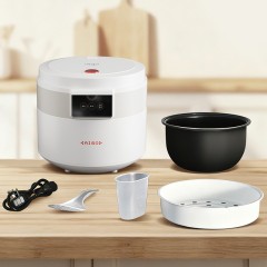 aigo爱国者家用3L电饭锅含蒸笼多功能智能电饭煲ADFB-50W01 6978474990698 偏远地区加运费