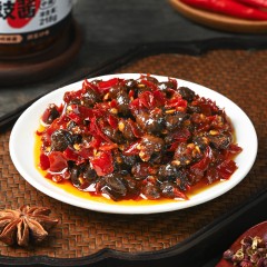 军杰茶油版辣王豆豉280g
