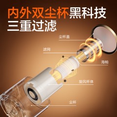网易严选双尘杯除螨吸尘器紫外线杀菌大吸力除螨仪(302260025) 6906628571141 偏远地区加运费