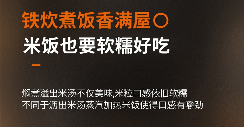 九阳 （Joyoung）电饭煲高颜值土灶铁釜内胆金属拉丝机身IH环绕加热4L大容量_11.jpg