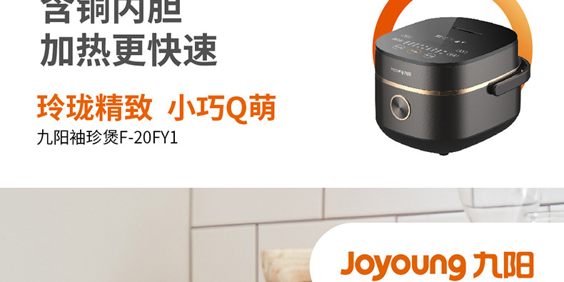 【肖战推荐】九阳（Joyoung）电饭煲铜釜内胆2升L家用迷你电饭锅预约触摸式_11.jpg